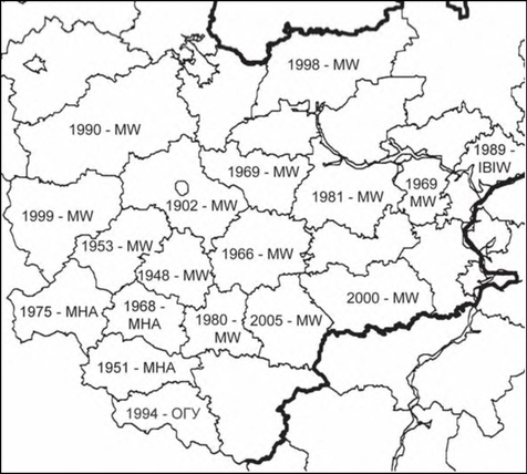 Расселение Erigeron annuus в Средней России